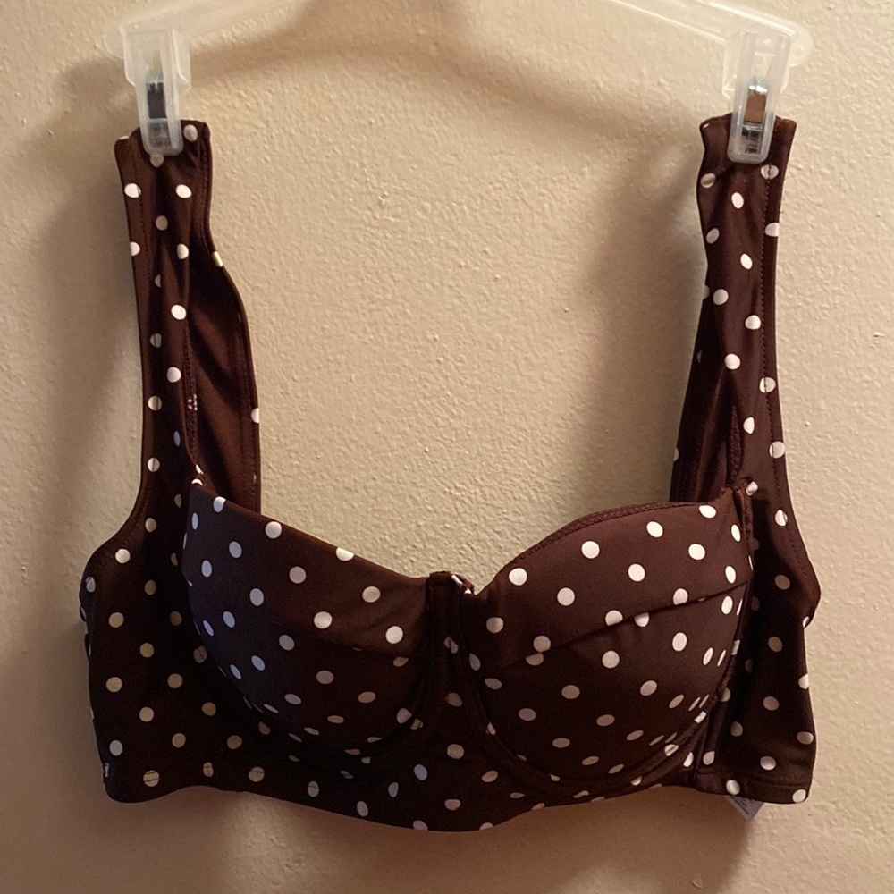 NWT Time and Tru Woman’s Balconette Bralette Swimsuit Top